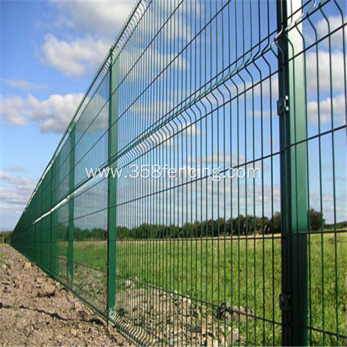 Pvc Coated Galvanized Decorative 8 ft Fencing